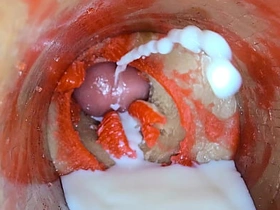 深入小穴的摄像头玩具捕捉到精液喷射剂量 sexy hot indian joyful porn