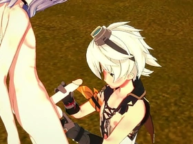 原神BL-班尼特被雷泽手淫后入-日本动漫游戏基佬黄片 chinese gay porn pissing