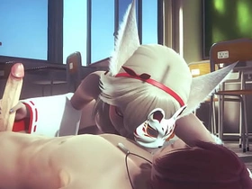 男同伪娘 - 教室狐狸伪娘做爱 - 伪娘变装日本亚洲漫画动画电影游戏色情片 office gay porn japan