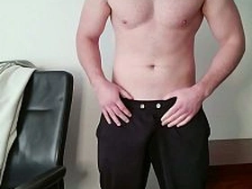 毛爹吐口水在巨根上爆发——必看！PhantomGentX男同单人秀 asian speedo gay porn