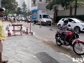 外卖送到马科斯住处 被迫上楼吃巴西头号骚零的吹箫 korean gay anal porn