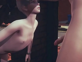 耽美伪娘-Seth和Rin伪娘粗暴3P-娘炮变装日本亚洲动漫游戏黄片基佬 korean gay porn 2021