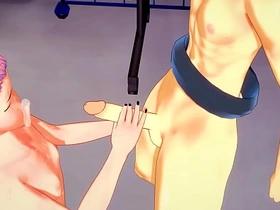 咒术回战耽美 - 虎杖悠仁打飞机后被宿傺干 - 娘炮变装日本亚洲漫画动漫游戏同性恋色情 gay bdsm chinese porn