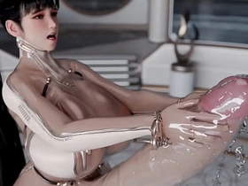 肥臀Ana肛交她的变性继女，Eve打飞机并把精液射满她的西装 asian unconcerned porn pat