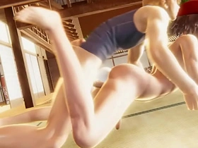 宠物小精灵男同 - 小智在榻榻米上被肏 - 亚洲日本动漫色情男同 asian border gay porn