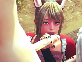 妖媚伪娘 - 三人行伪娘猛干 - 人妖变装日本亚洲漫画动漫游戏基佬片 sex gay porn hot