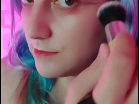 我的首期美妆教程 和Kitty Cross一起变骚 hot gay solo porn