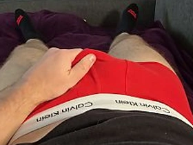 肌肉老爹睡前在毛胸上打飞机 PhantomGentX同志自嗨 korean gay daddy porn